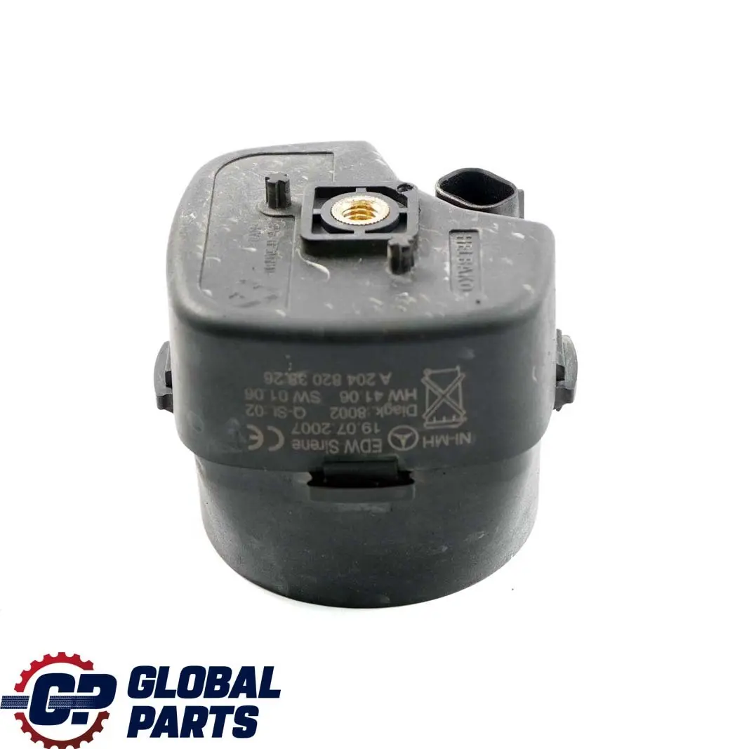 Benz Classe C W204 Allarme Sistema di Sirene Clacson per Mercedes con numero di parte A2048203826 Mercedes Benz Classe C W204 Allarme Sistema di Sirene Clacson - SKU A2048203826 - Numero di parte A2048203826