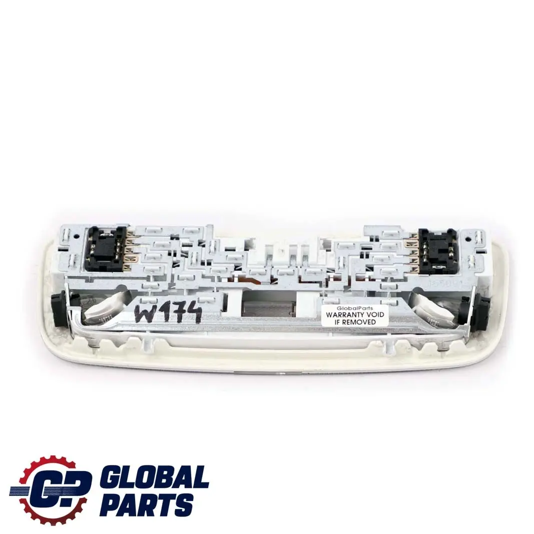 Luz Interior Trasera Techo para Mercedes W176 W204 con número de pieza A2048204901 Mercedes W176 W204 Luz Interior Trasera Techo - SKU A2048204901 - Número de pieza A2048204901