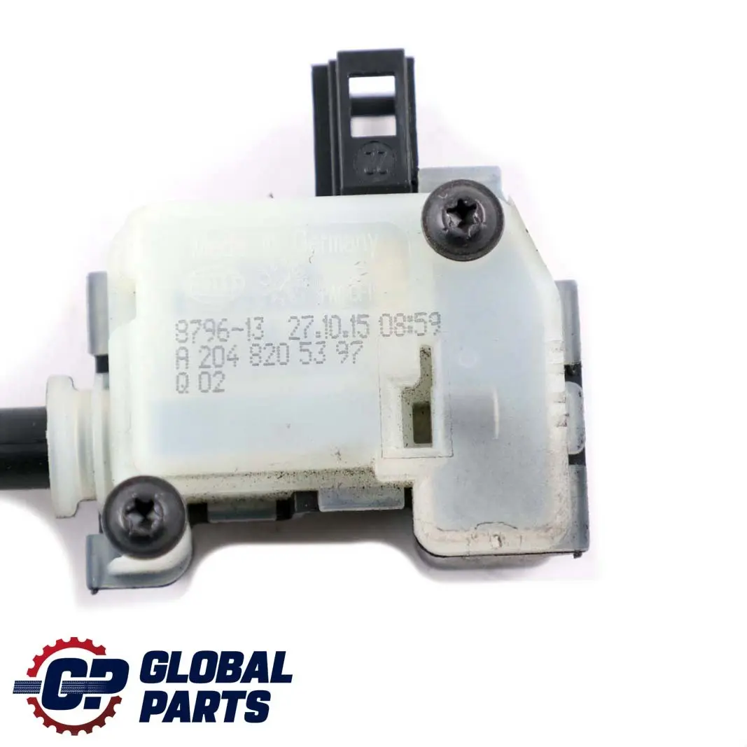 Mercedes-Benz C E W204 W207 W212 Fuel Flap Release Actuator Motor to with Part number A2048205397 Mercedes-Benz C E W204 W207 W212 Fuel Flap Release Actuator Motor - SKU A2048205397 - Part number A2048205397