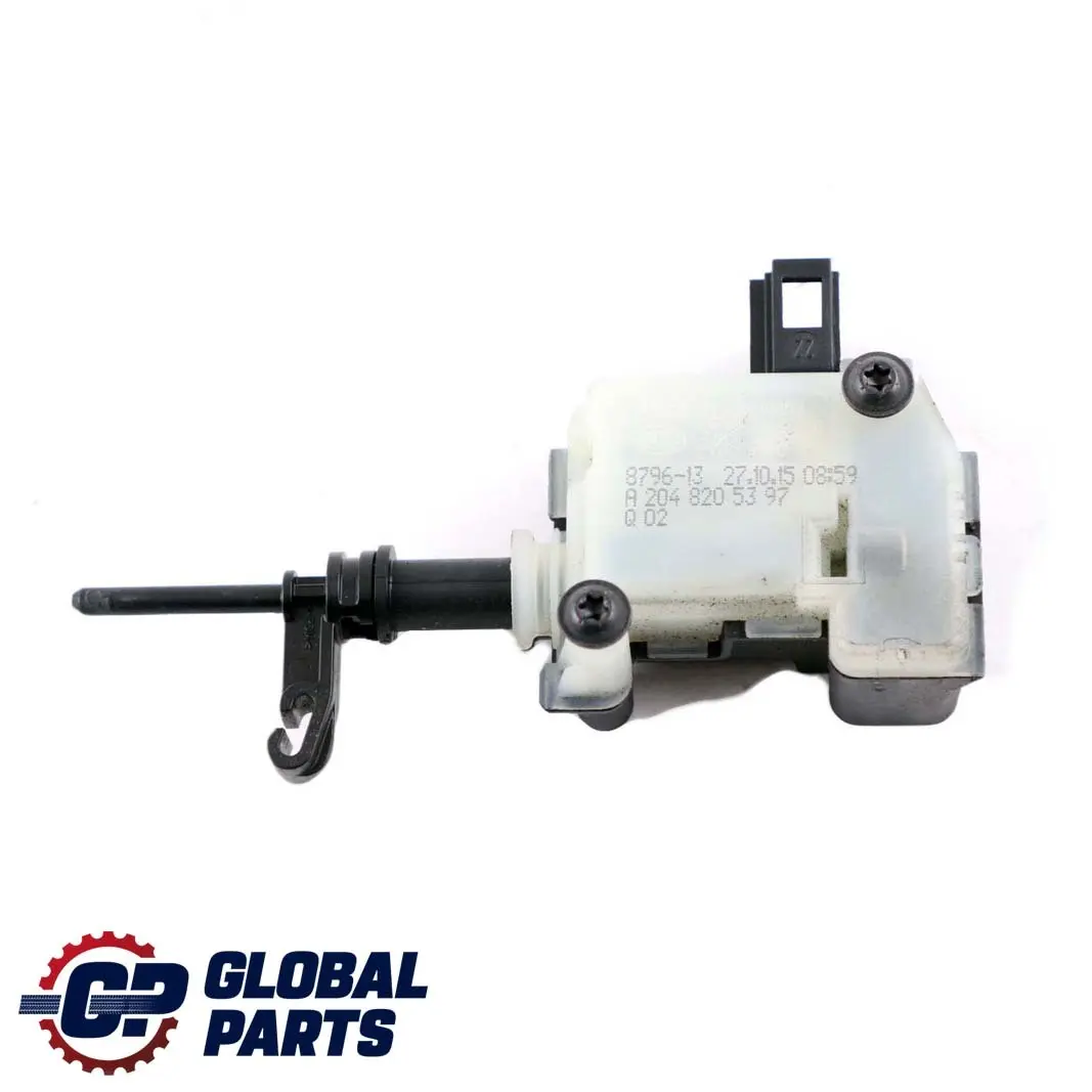 Mercedes-Benz C E W204 W207 W212 Fuel Flap Release Actuator Motor to with Part number A2048205397 Mercedes-Benz C E W204 W207 W212 Fuel Flap Release Actuator Motor - SKU A2048205397 - Part number A2048205397