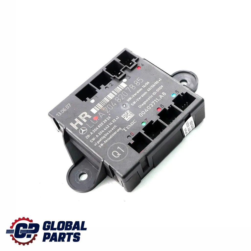 Mercedes-Benz W204 Porte Arriere Droite Steurgerat Module pour à propos du numéro de pièce A2048207885 Mercedes-Benz W204 Porte Arriere Droite Steurgerat Module - SKU A2048207885 - Numéro de pièce A2048207885