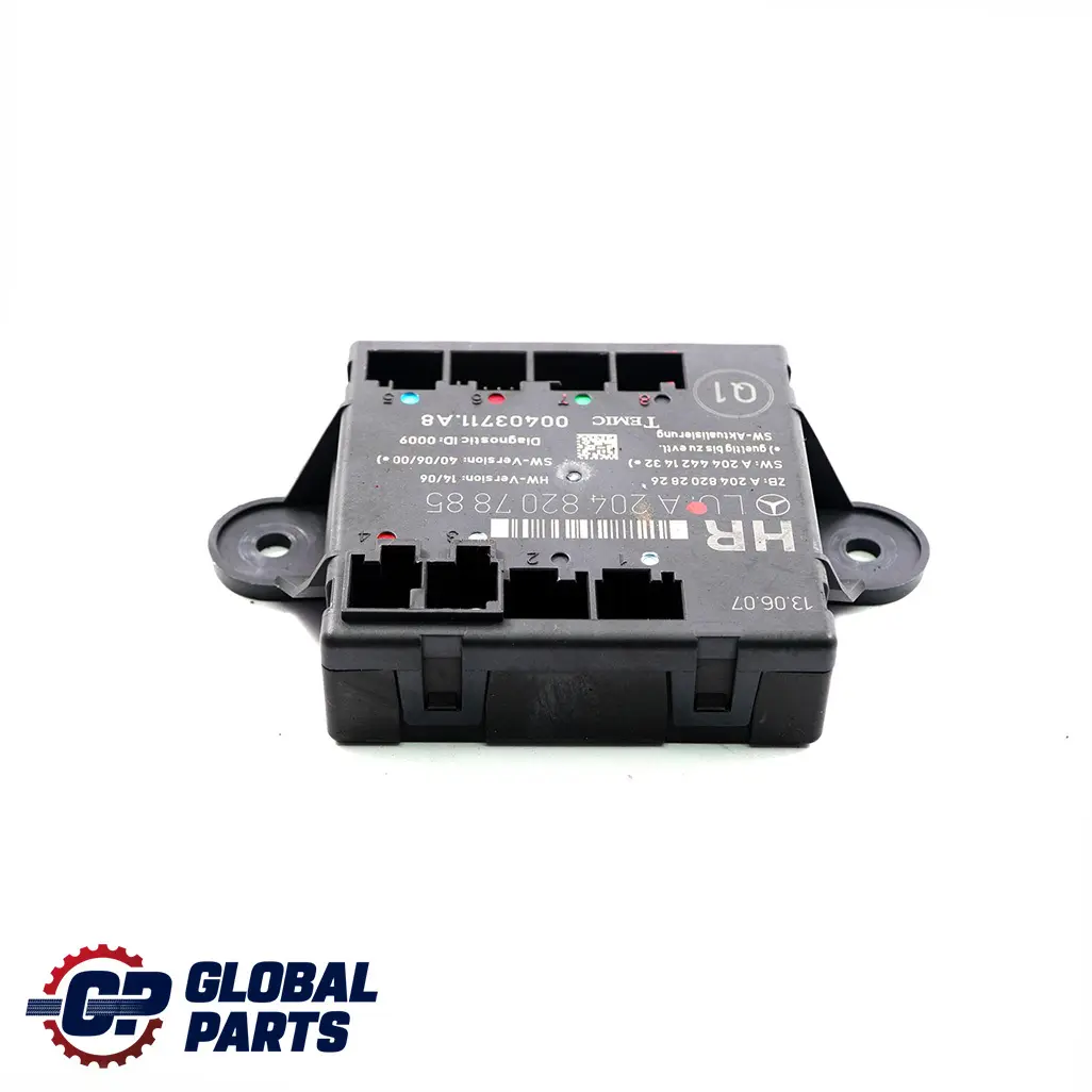  Mercedes-Benz W204 Modulo unità di controllo porta posteriore destra - SKU A2048207885 - Numero di parte A2048207885