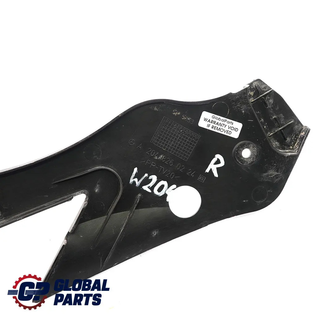  Mercedes-Benz Clase C W204 Derecha Bajo Faro Embellecedor Faro - SKU A2048260224 - Número de pieza A2048260224