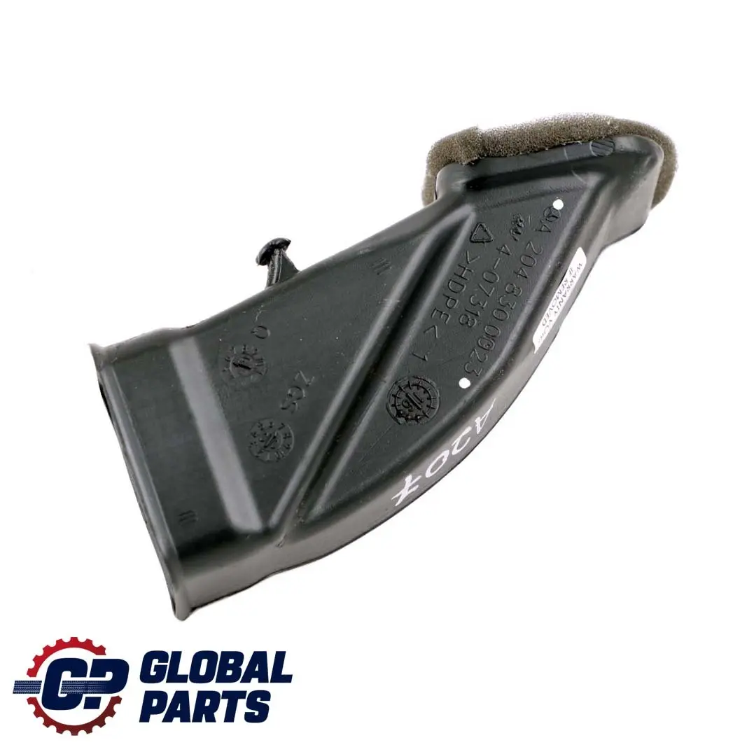  Mercedes-Benz C E Class W204 W207 Air Duct Plastic Pipe Right O/S - SKU A2048300023 - Part number A2048300023