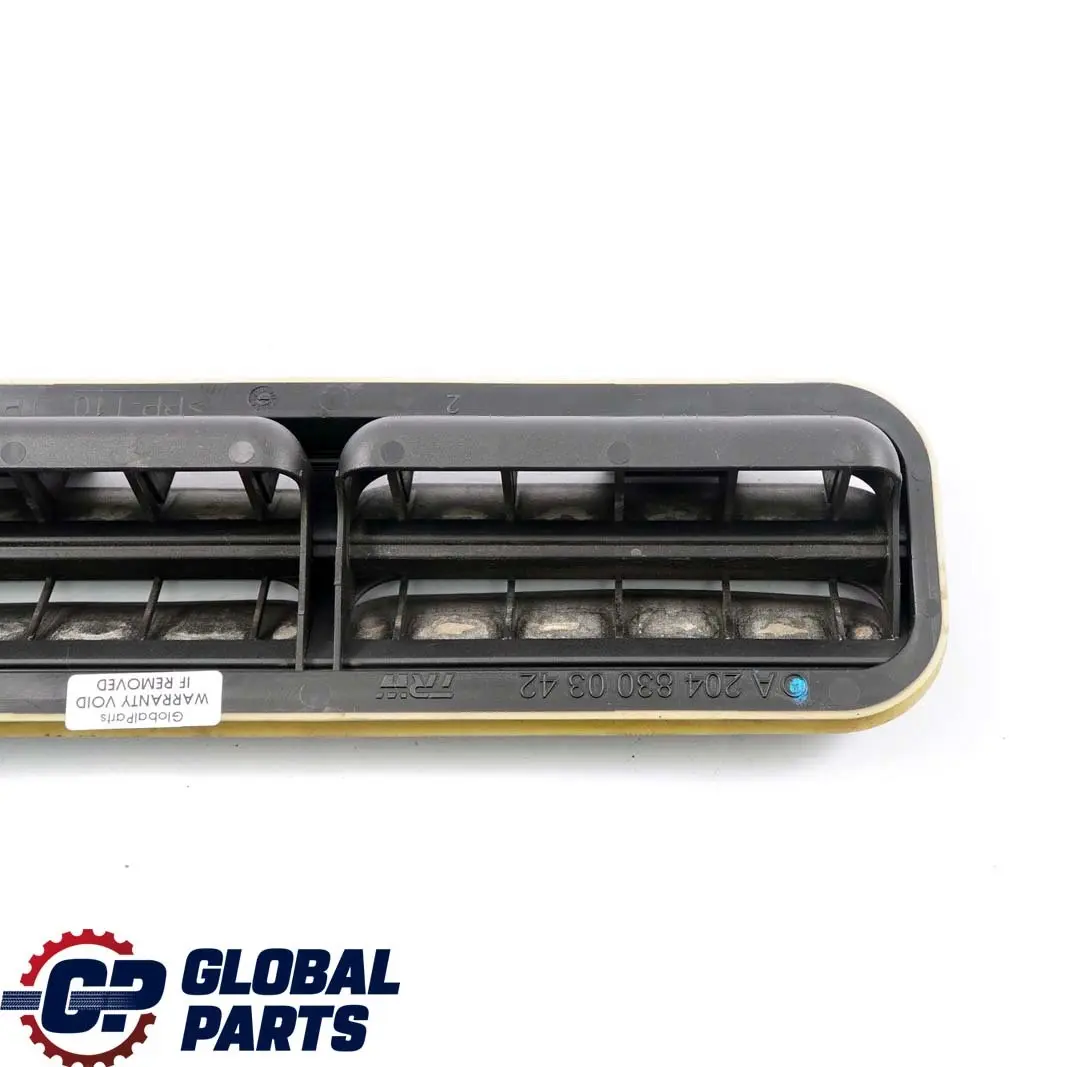 Mercedes W204 Grille D'Aération De Pare-Chocs Arrière - SKU A2048300342 - Numéro de pièce A2048300342