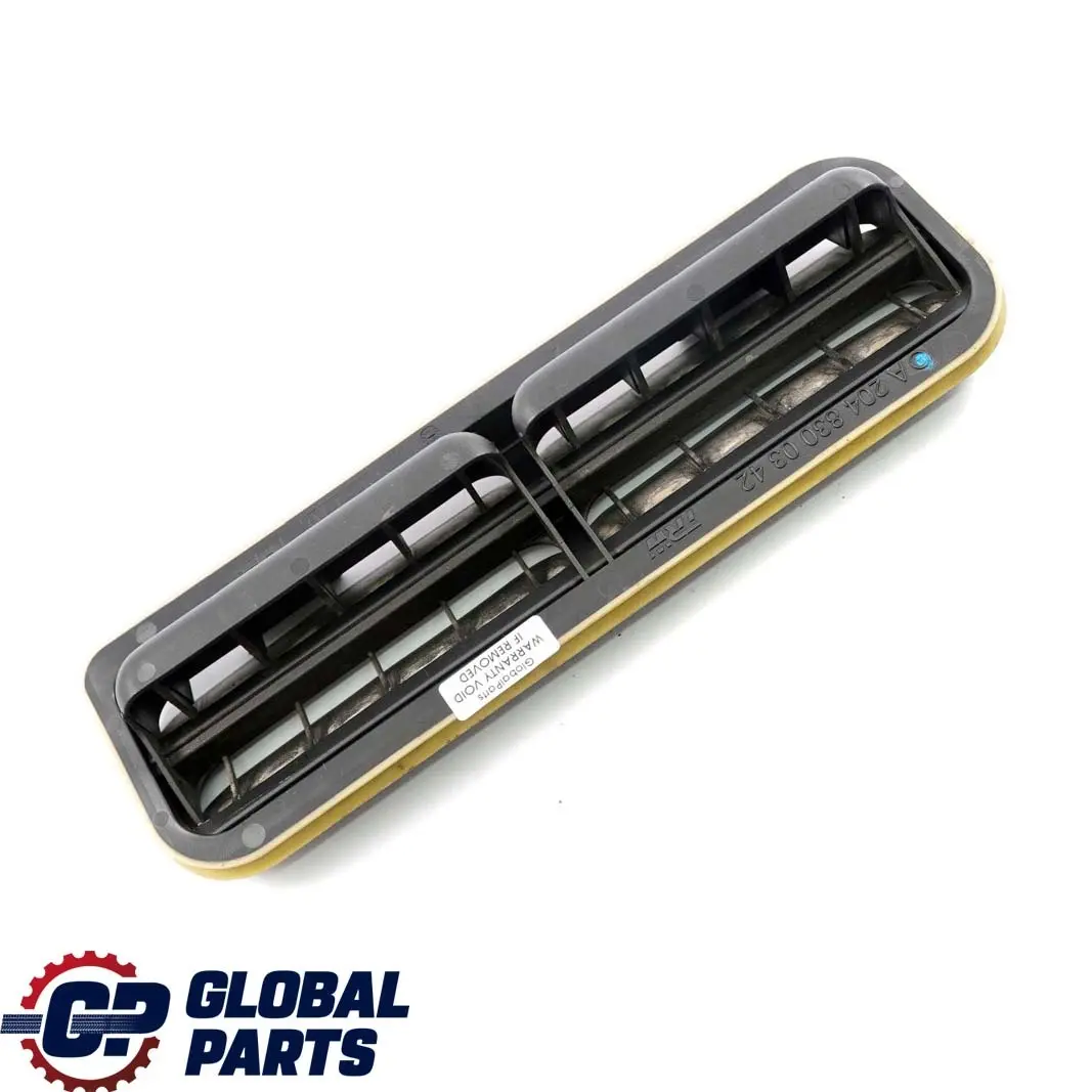 Mercedes W204 Grille D'Aération De Pare-Chocs Arrière - SKU A2048300342 - Numéro de pièce A2048300342