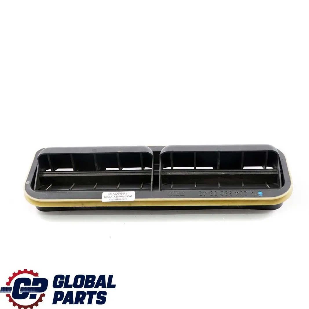 Mercedes W204 Grille D'Aération De Pare-Chocs Arrière - SKU A2048300342 - Numéro de pièce A2048300342
