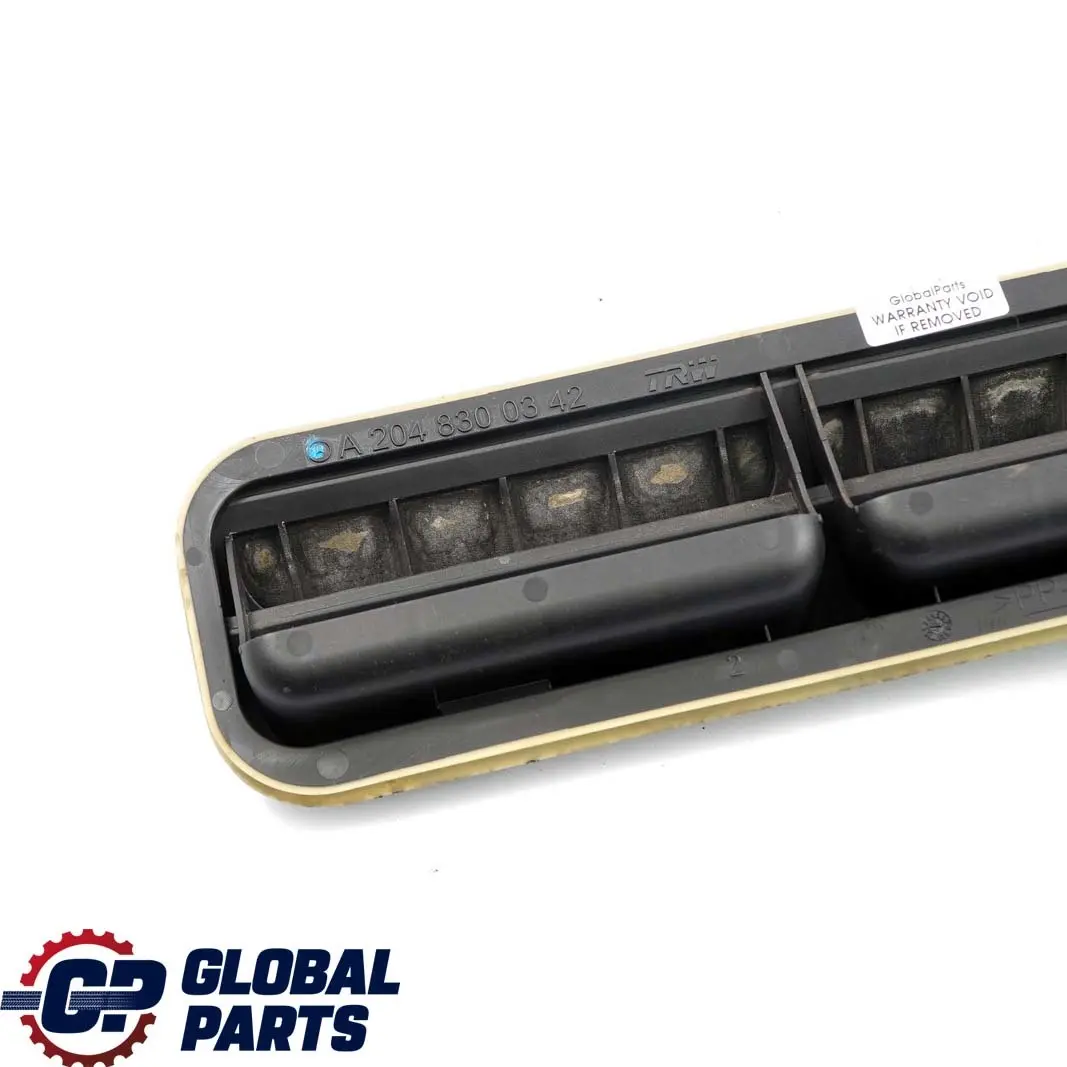 Mercedes W204 Rear Bumper Air Vent Grill Breather - SKU A2048300342 - Part number A2048300342