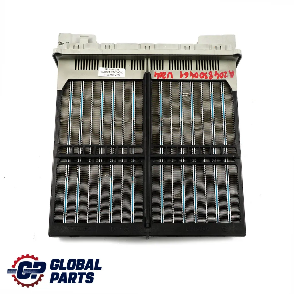 W207 W212 Chauffage Booster Matrix Electrique Auxiliaire pour Mercedes W204 à propos du numéro de pièce A2048300461 Mercedes W204 W207 W212 Chauffage Booster Matrix Electrique Auxiliaire - SKU A2048300461 - Numéro de pièce A2048300461