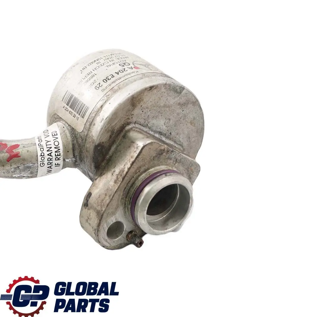 OM646 CDI Klima Anlagen Schlauchleitung für Mercedes W204 mit Teilenummer A2048302915 Mercedes W204 OM646 CDI Klima Anlagen Schlauchleitung - SKU A2048302915 - Teilenummer A2048302915