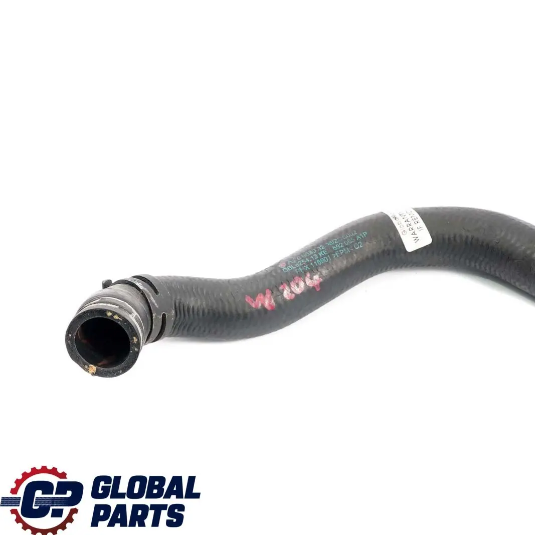  Mercedes-Benz W204 200 220 CDI OM646 Refroidisseur D'Eau Tuyau - SKU A2048303296 - Numéro de pièce A2048303296
