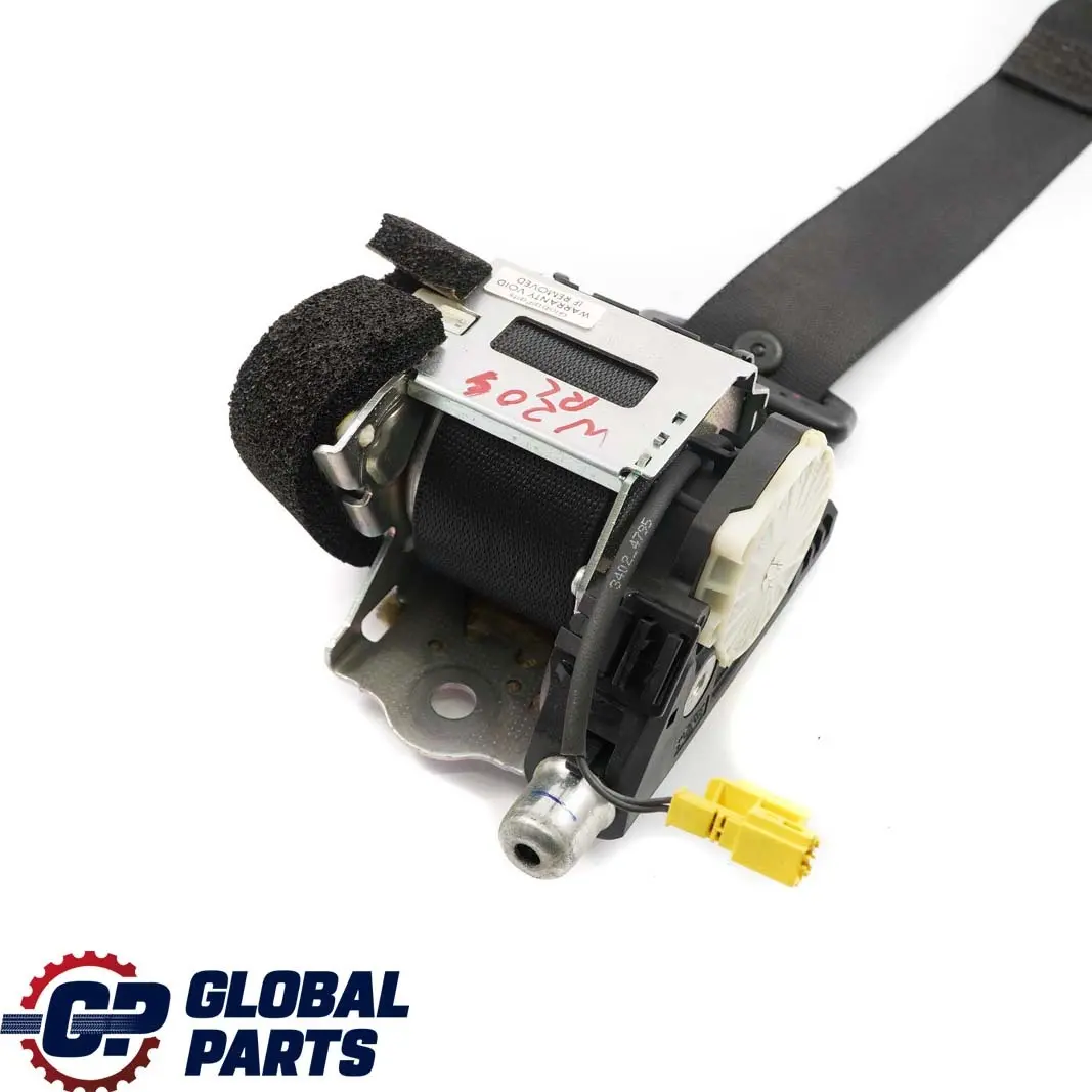 Mercedes W204 Ceinture De Sécurité Arrière Supérieure Gauche Noire - SKU A2048600385 - Numéro de pièce A2048600385