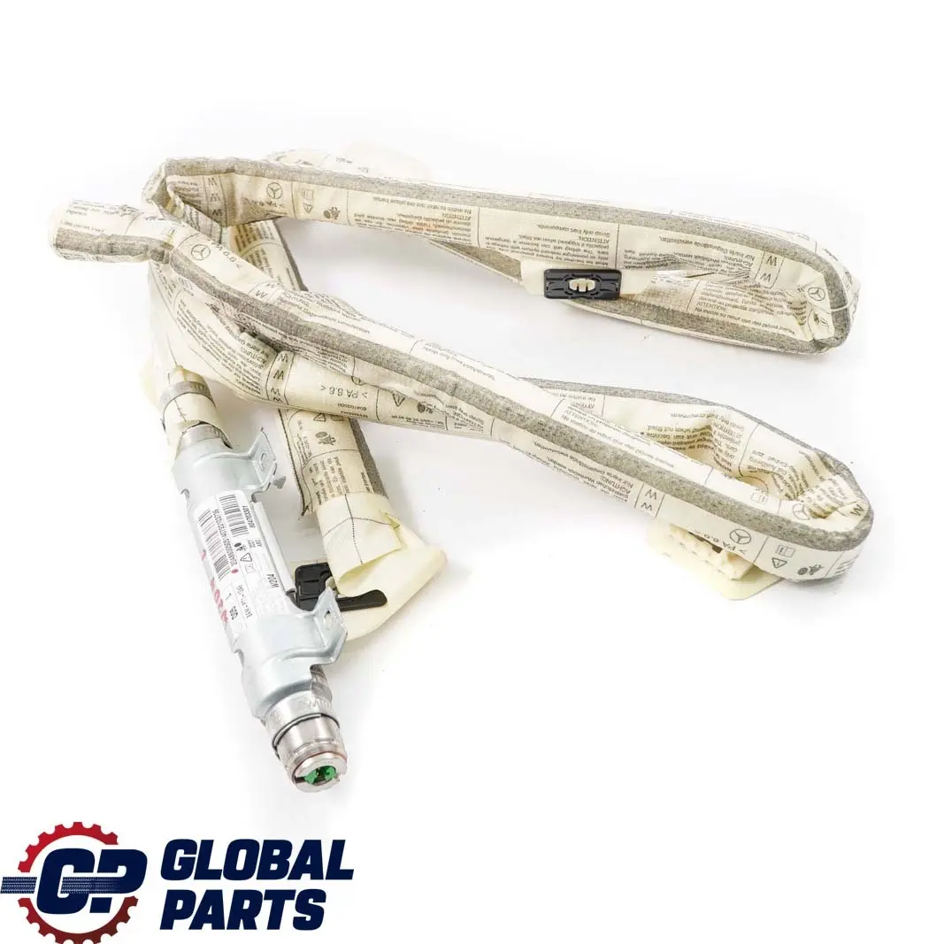 Mercedes W204 Head Airmodule Roof Curtain Left N/S - SKU A2048600505 - Part number A2048600505