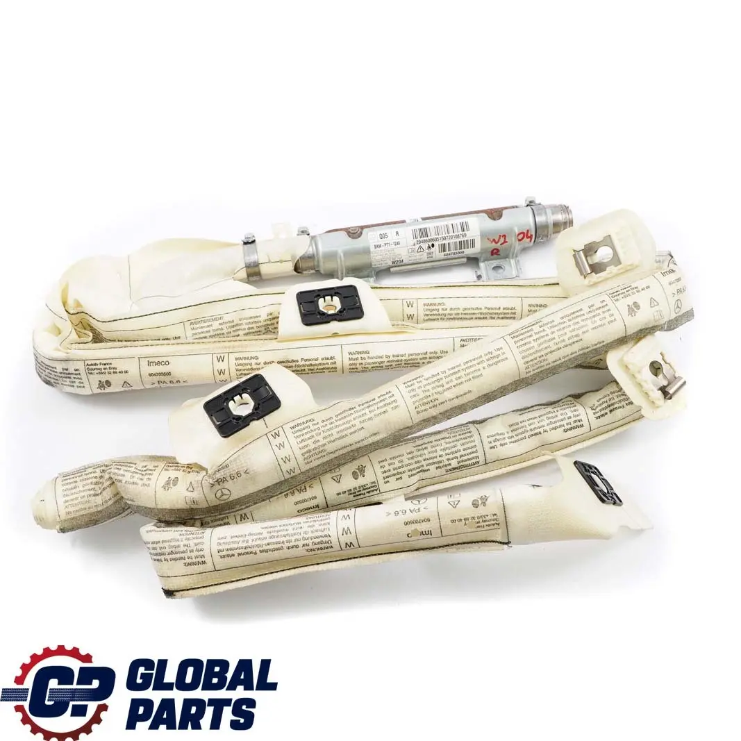 Mercedes W204 Headliner Air Module Roof Curtain Right O/S - SKU A2048600605 - Part number A2048600605