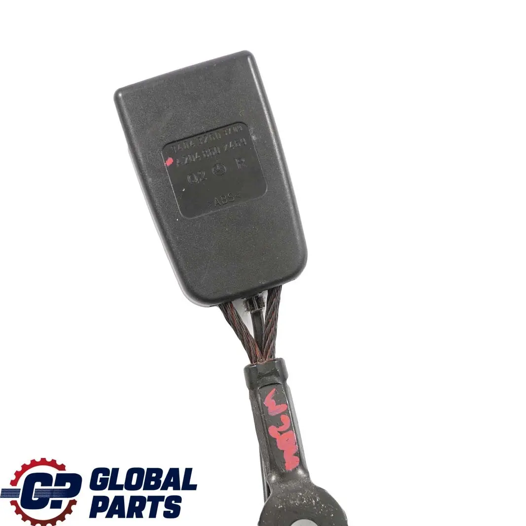 Mercedes W204 Front Right Seat O/S Belt Buckle Tensioner - SKU A2048602469 - Part number A2048602469