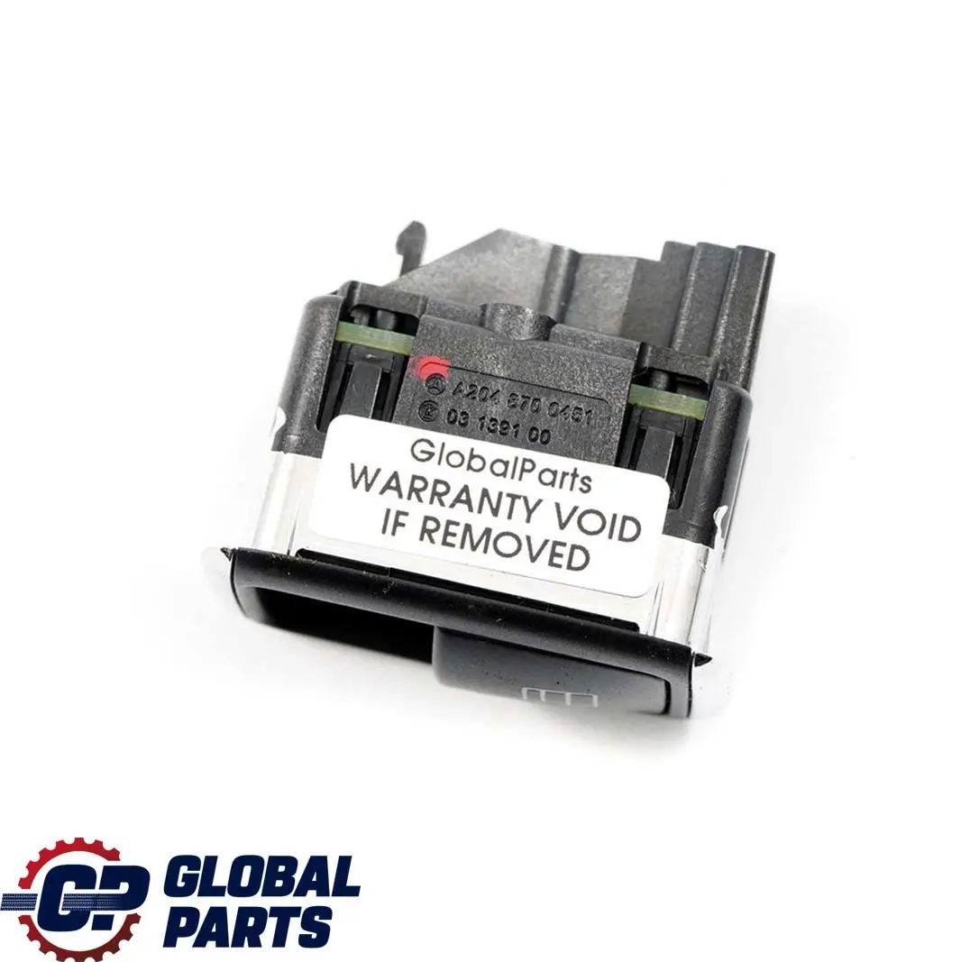 Porta Anteriore Finestra Pulsante Lato Passeggero per Mercedes W204 con numero di parte A2048700451 Mercedes W204 Porta Anteriore Finestra Pulsante Lato Passeggero - SKU A2048700451 - Numero di parte A2048700451