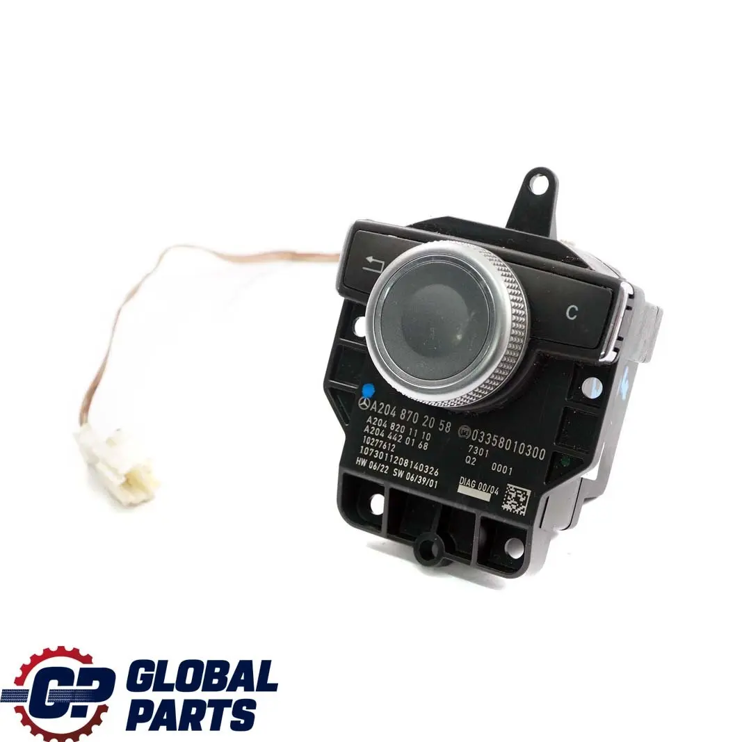  Mercedes-Benz C-Class W204 Radio Control Function Button Knob - SKU A2048702058 - Part number A2048702058