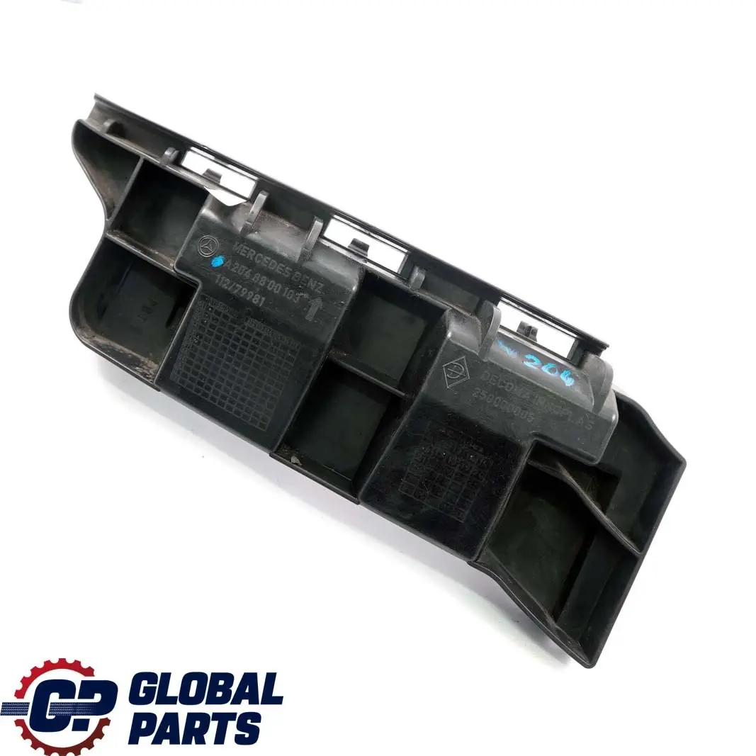Mercedes W204 Rear Bumper Left N/S Holder Bracket Mount - SKU A2048800103 - Part number A2048800103