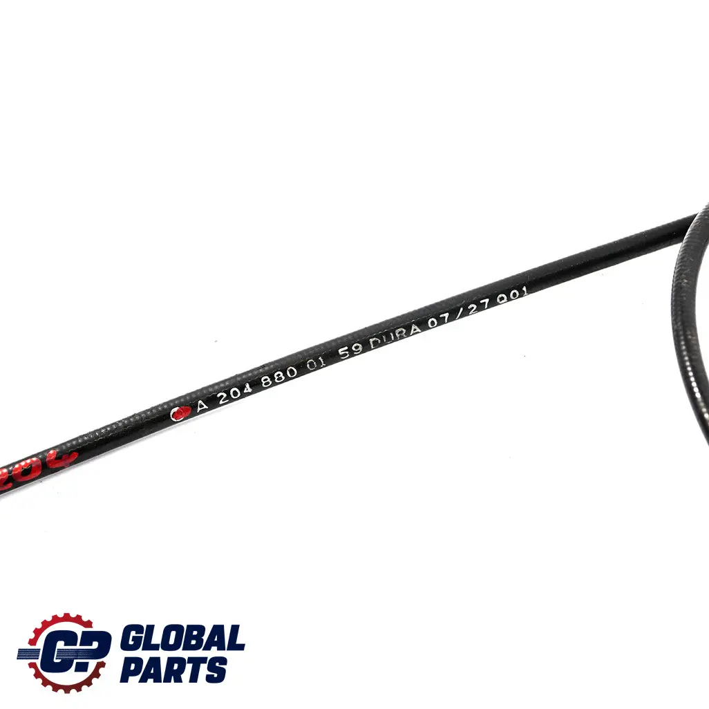 Mercedes-Benz C-Class W204 Engine Bonnet Hood Lock Release Cable to with Part number A2048800159 Mercedes-Benz C-Class W204 Engine Bonnet Hood Lock Release Cable - SKU A2048800159 - Part number A2048800159