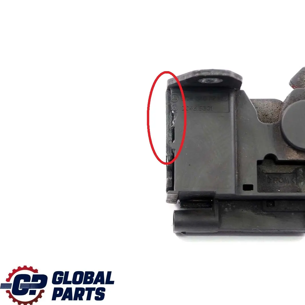 Mercedes W204 Cofano motore Serratura di sicurezza - SKU A2048800160 - Numero di parte A2048800160