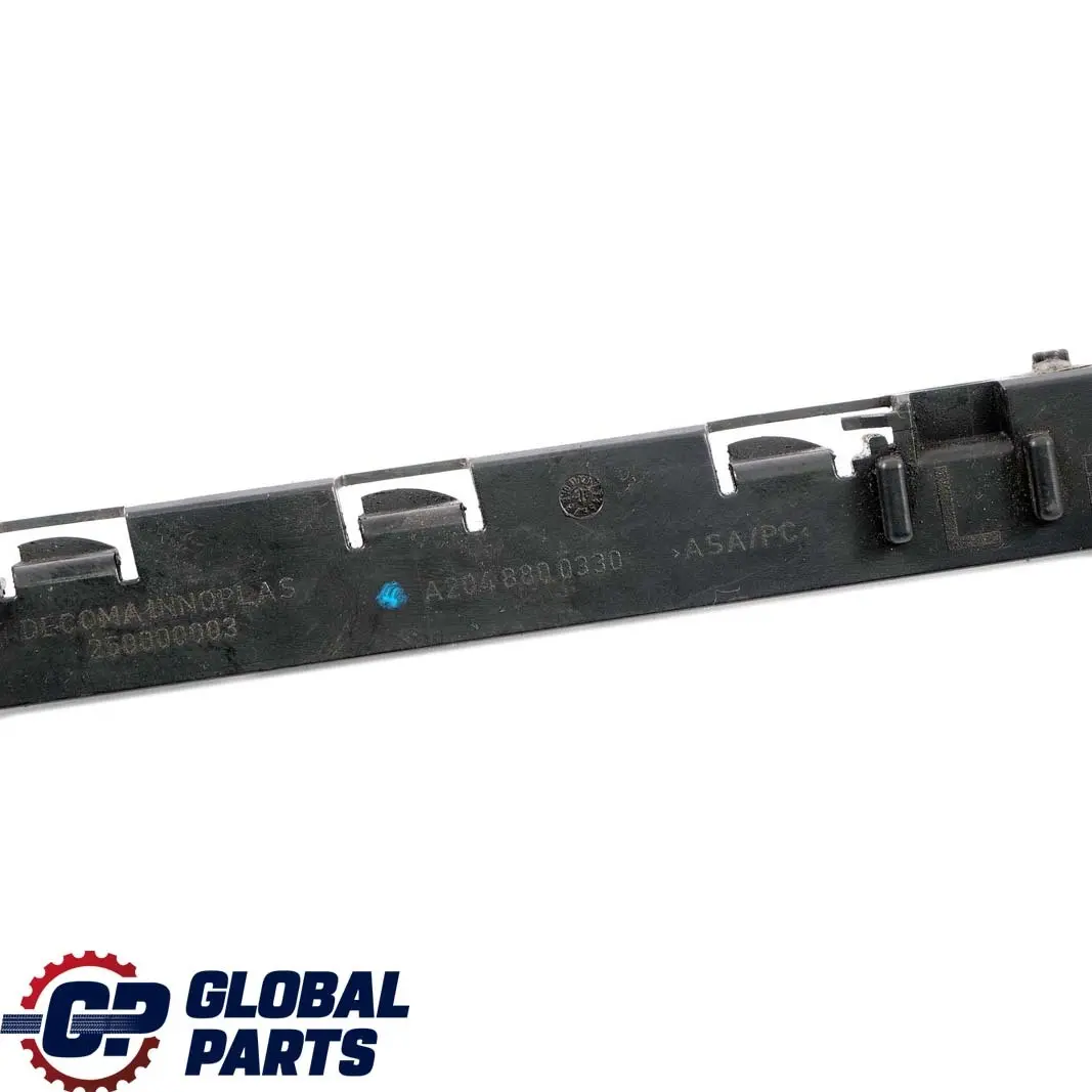 Mercedes W204 Paraurti posteriore sinistro Supporto Guida - SKU A2048800330 - Numero di parte A2048800330