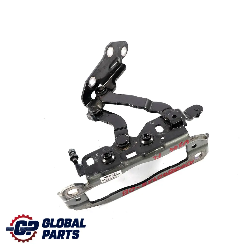 Mercedes W204 Cerniera sinistra Cofano anteriore Nero Ossidiana - 197 - SKU A2048800728-OB - Numero di parte A2048800728