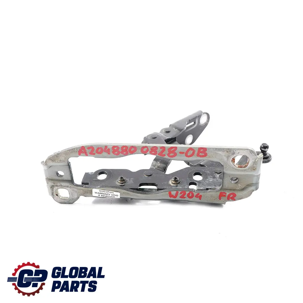  Mercedes-Benz C-Class W204 Hinge Right O/S Bonnet Front Obsidian Black - 197 - SKU A2048800828-OB - Part number A2048800828