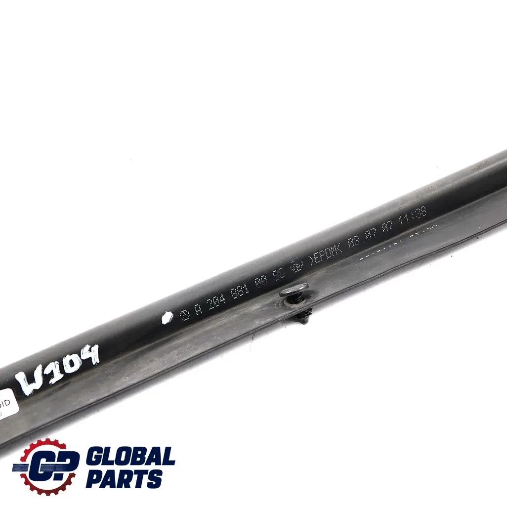 Hood Seal Weather Strip Front Engine Gasket to Mercedes W204 with Part number A2048810098 Mercedes W204 Hood Seal Weather Strip Front Engine Gasket - SKU A2048810098 - Part number A2048810098