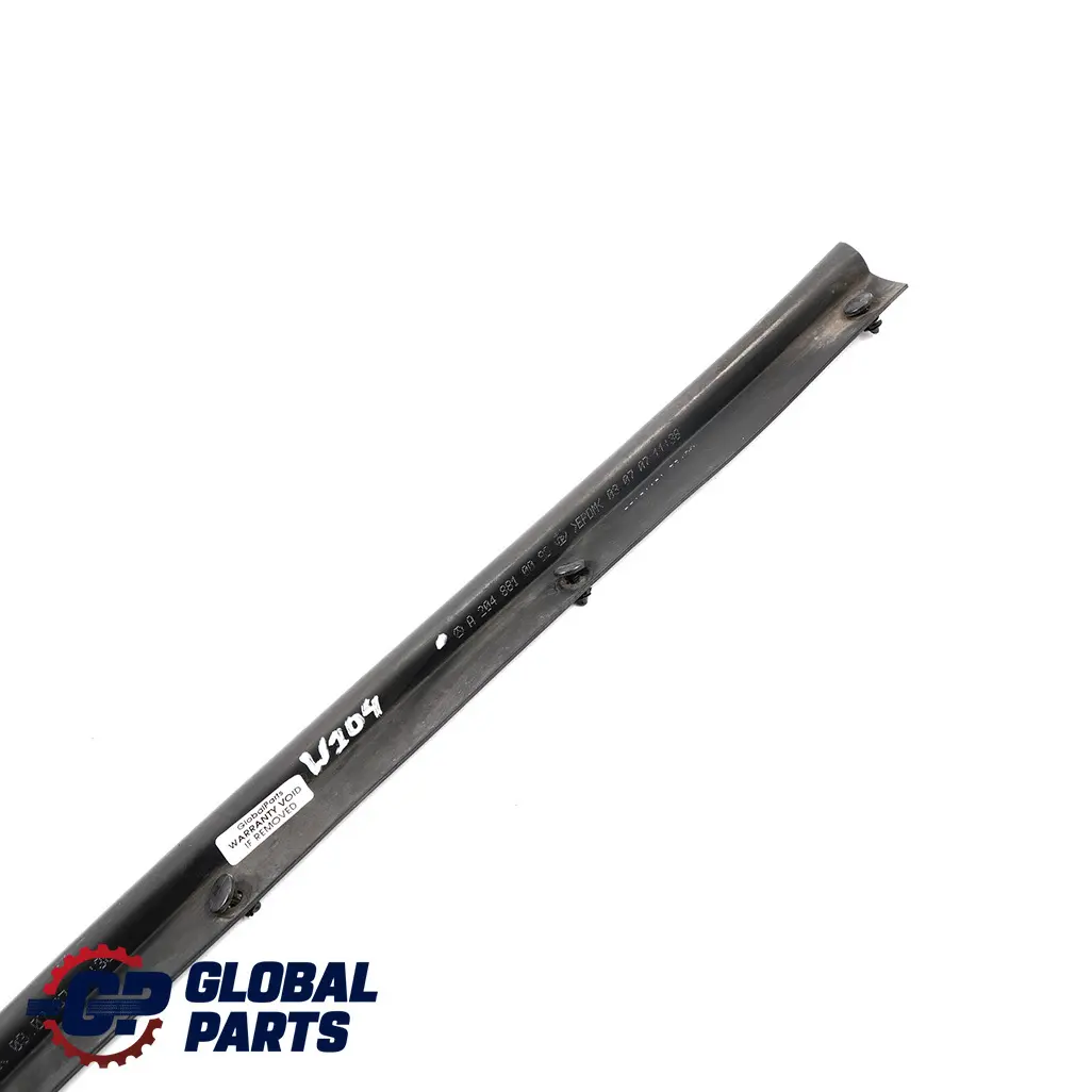  Mercedes-Benz C W204 Joint D'Étanchéité De Capot Moteur Avant - SKU A2048810098 - Numéro de pièce A2048810098