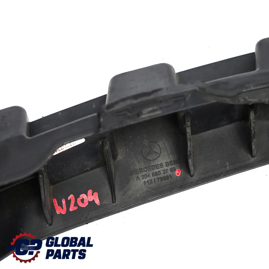 Mercedes-Benz C W204 Front Bumper Centre Impact Carrier Absorber to with Part number A2048852765 Mercedes-Benz C W204 Front Bumper Centre Impact Carrier Absorber - SKU A2048852765 - Part number A2048852765
