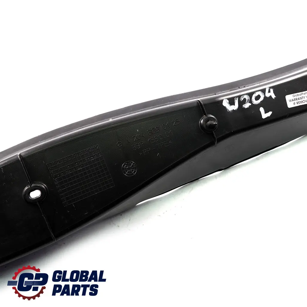Mercedes-Benz C-Class W204 Front Left N/S Wing Fender Panel Dust Holder Cover to with Part number A2048890125 Mercedes-Benz C-Class W204 Front Left N/S Wing Fender Panel Dust Holder Cover - SKU A2048890125 - Part number A2048890125