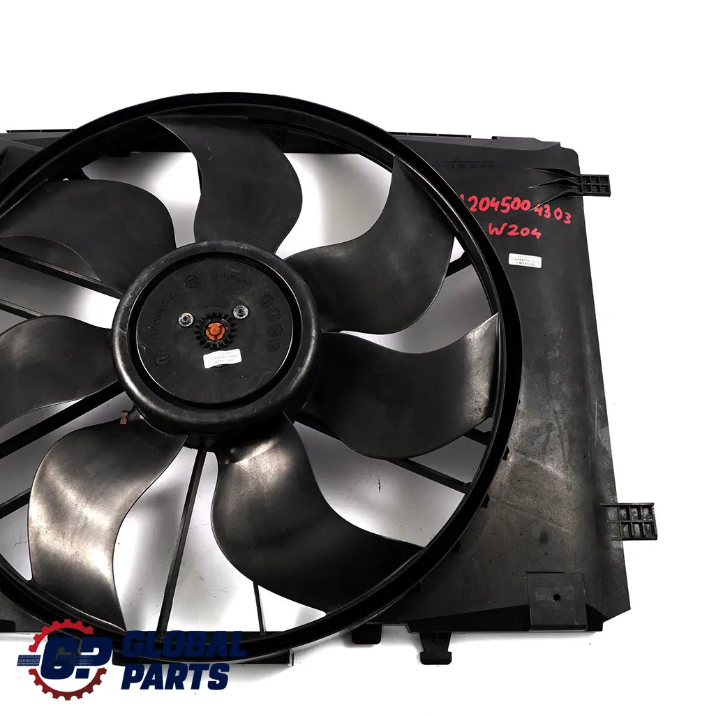 Blower Fan Mercedes W204 W212 Engine Cooling Radiator 600W to with Part number A2049066802 Blower Fan Mercedes W204 W212 Engine Cooling Radiator 600W - SKU A2049066802 - Part number A2049066802