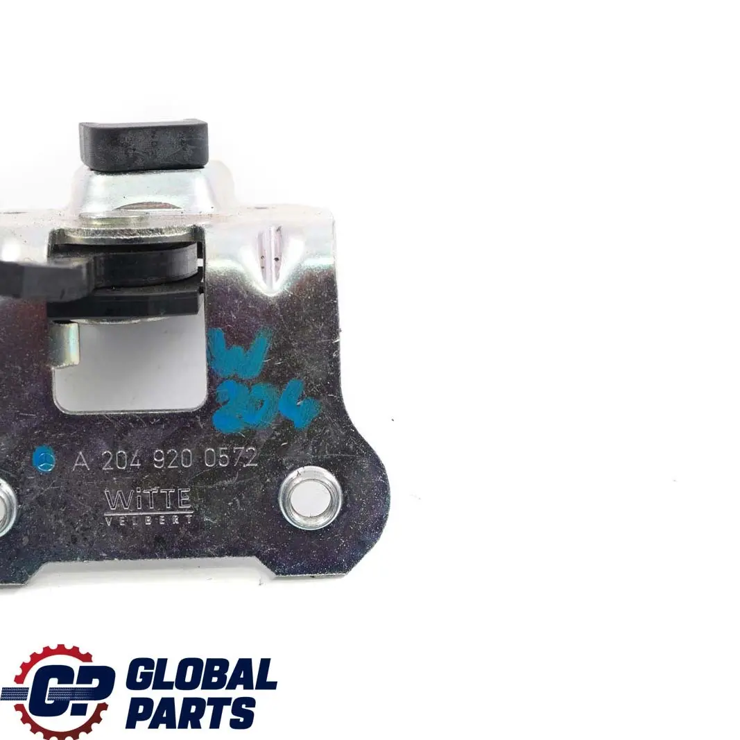 Mercedes-Benz C-Class W204 Rear Seat Backrest Catch Lock Mechanism to with Part number A2049200572 Mercedes-Benz C-Class W204 Rear Seat Backrest Catch Lock Mechanism - SKU A2049200572 - Part number A2049200572