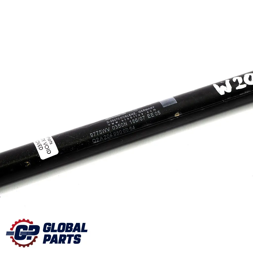 Mercedes W204 Left N/S Engine Bonnet Hood Gas Strut Spring - SKU A2049800064 - Part number A2049800064