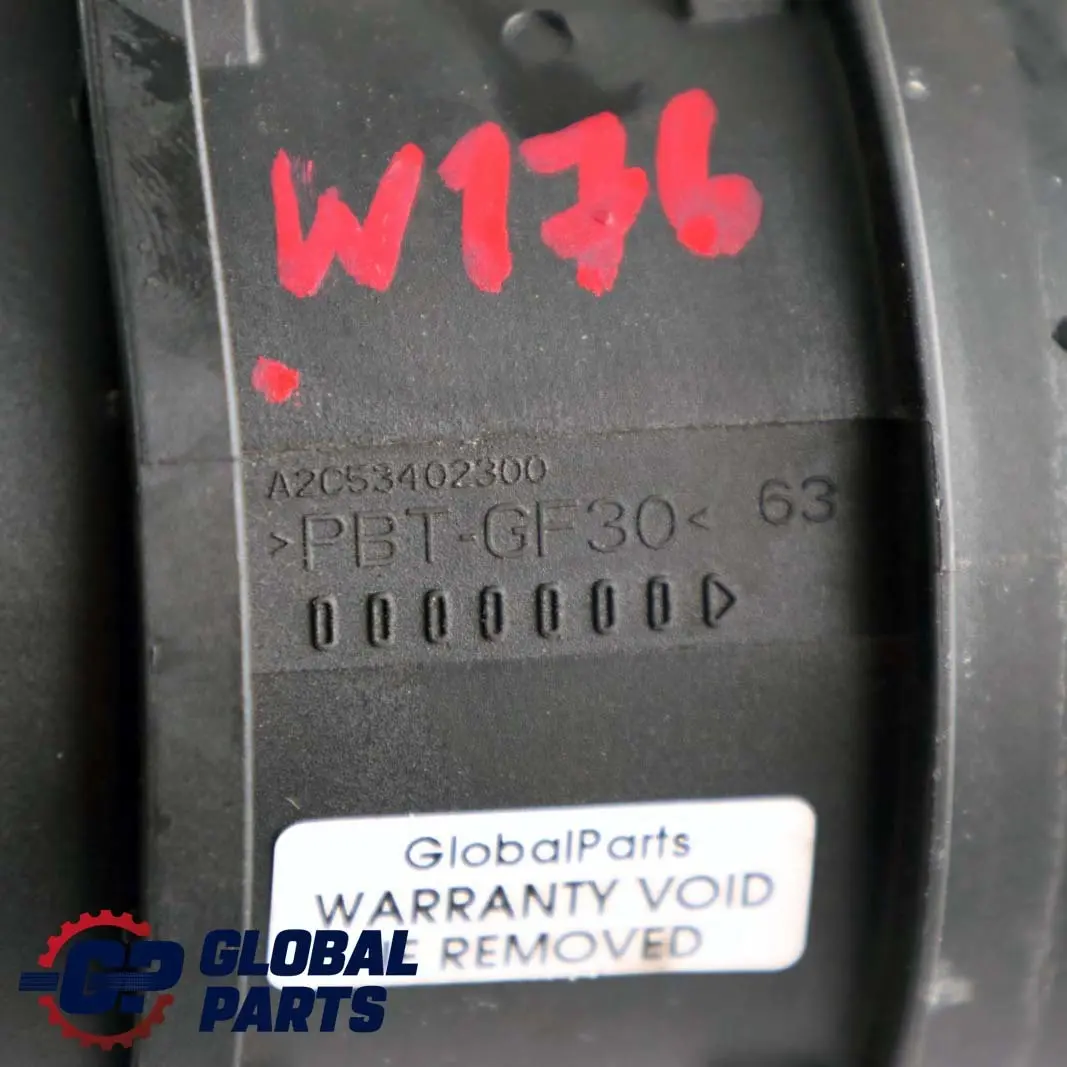 Misuratore Di Massa Del Flusso D'Aria per Mercedes W176 con numero di parte A2053402300 Mercedes W176 Misuratore Di Massa Del Flusso D'Aria - SKU A2053402300 - Numero di parte A2053402300