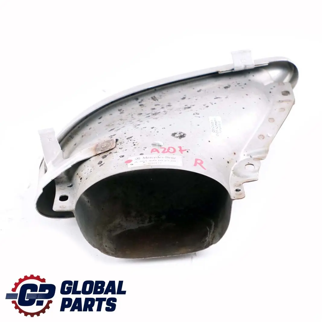 Aus Puff Blende Mercedes C207 AMG Endschall Hinten Rechts - SKU A2054901027 - Teilenummer A2054901027