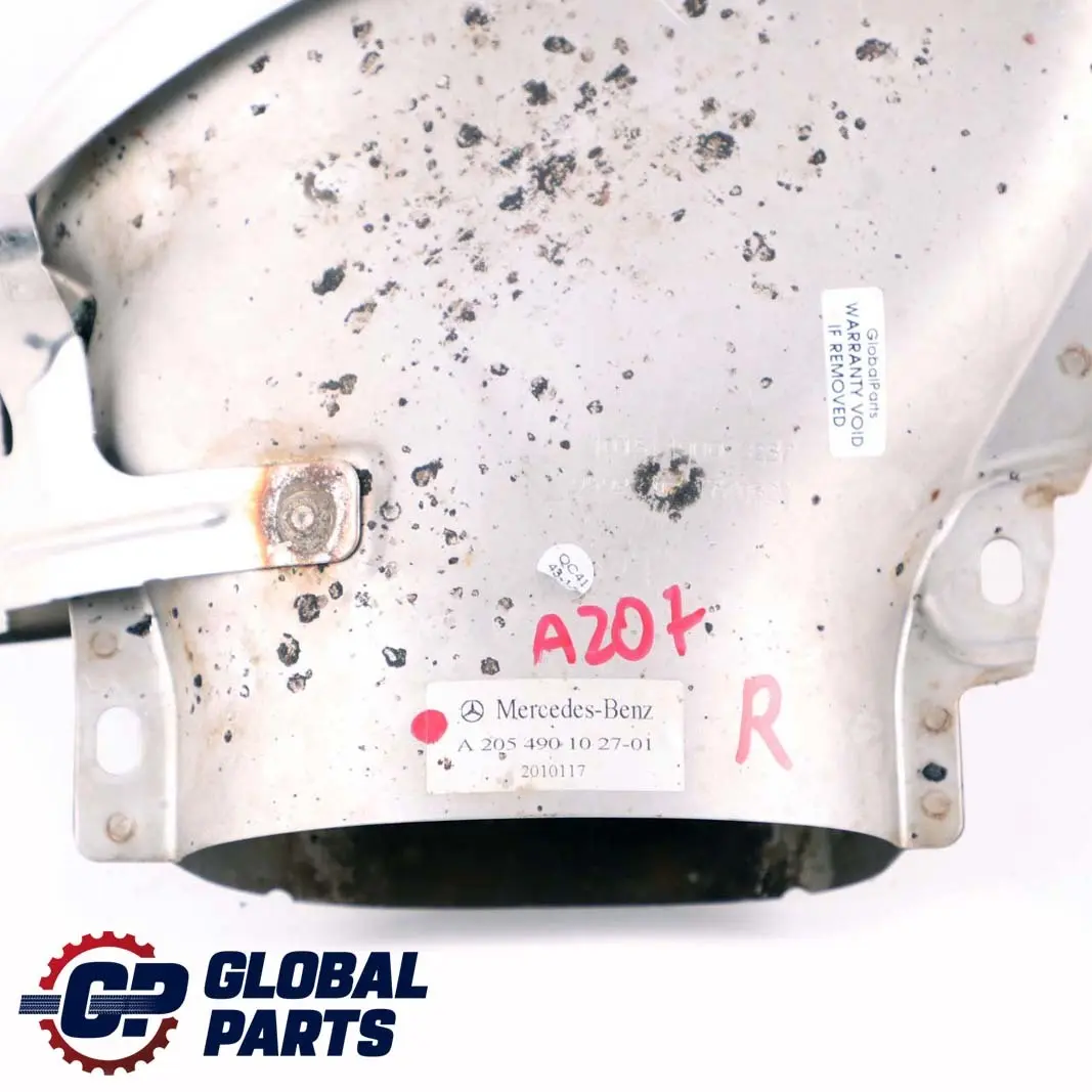  Aus Puff Blende Mercedes C207 AMG Endschall Hinten Rechts - SKU A2054901027 - Teilenummer A2054901027