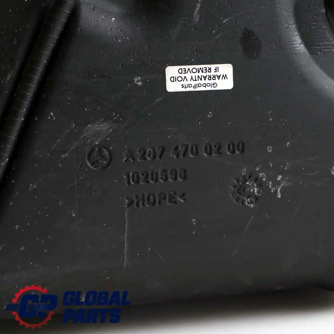 Mercedes-Benz E-Class W207 Cabrio A207 BlueTec AdBlue Additive Tank to with Part number A2074700200 Mercedes-Benz E-Class W207 Cabrio A207 BlueTec AdBlue Additive Tank - SKU A2074700200 - Part number A2074700200