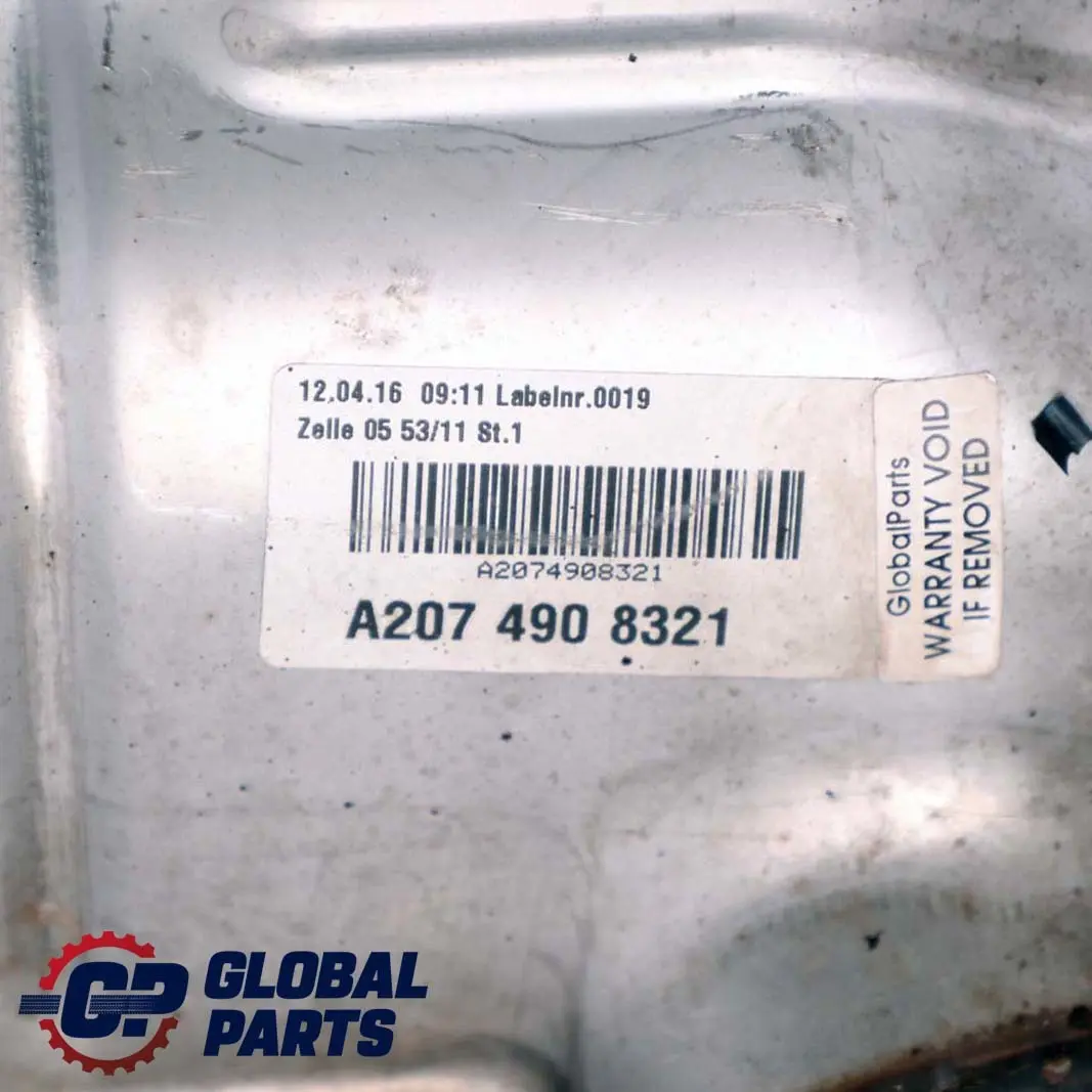 Mercedes-Benz E-Class W207 Cabrio A207 Diesel Exhaust Box Muffler Left N/S to with Part number A2074908321 Mercedes-Benz E-Class W207 Cabrio A207 Diesel Exhaust Box Muffler Left N/S - SKU A2074908321 - Part number A2074908321