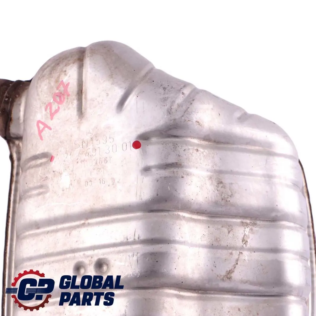 Mercedes-Benz E-Class W207 Cabrio A207 Diesel Exhaust Box Muffler Left N/S to with Part number A2074908321 Mercedes-Benz E-Class W207 Cabrio A207 Diesel Exhaust Box Muffler Left N/S - SKU A2074908321 - Part number A2074908321