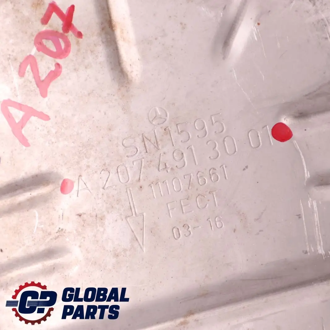 Mercedes-Benz E-Class W207 Cabrio A207 Diesel Exhaust Box Muffler Left N/S to with Part number A2074908321 Mercedes-Benz E-Class W207 Cabrio A207 Diesel Exhaust Box Muffler Left N/S - SKU A2074908321 - Part number A2074908321