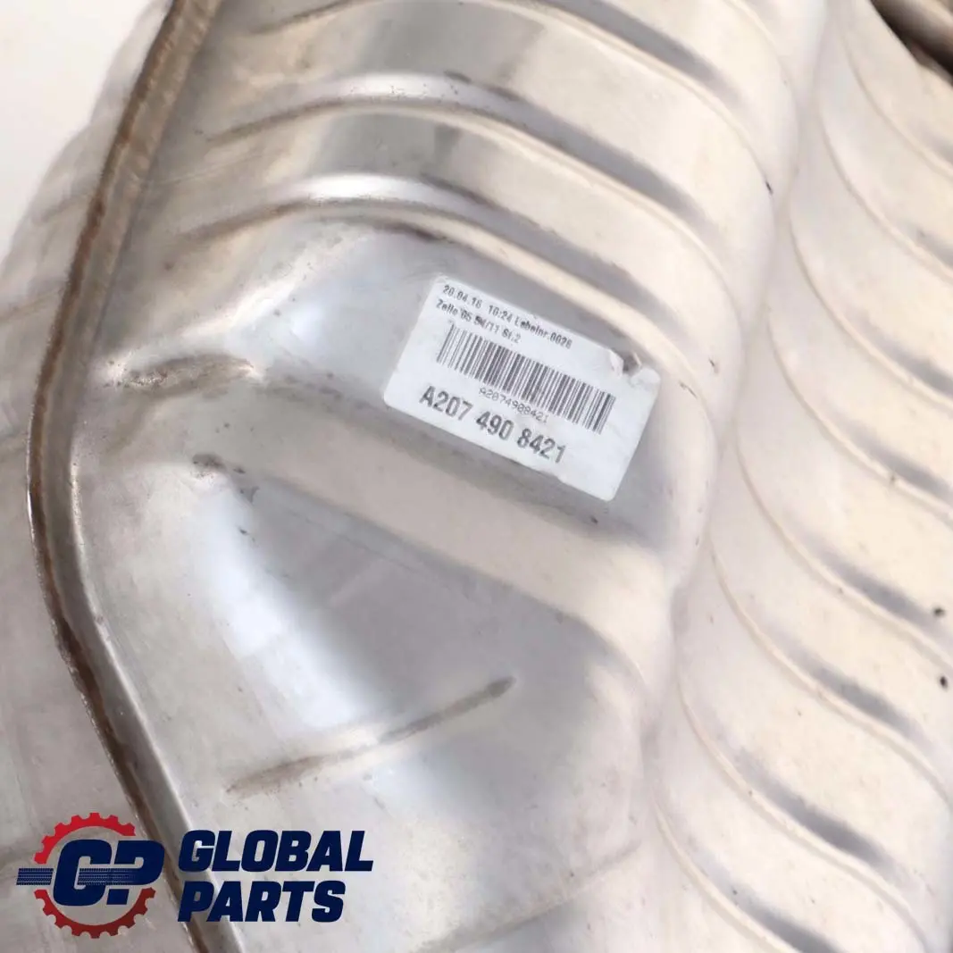 Mercedes-Benz E-Class W207 Cabrio A207 Diesel Exhaust Box Muffler Right O/S to with Part number A2074908421 Mercedes-Benz E-Class W207 Cabrio A207 Diesel Exhaust Box Muffler Right O/S - SKU A2074908421 - Part number A2074908421