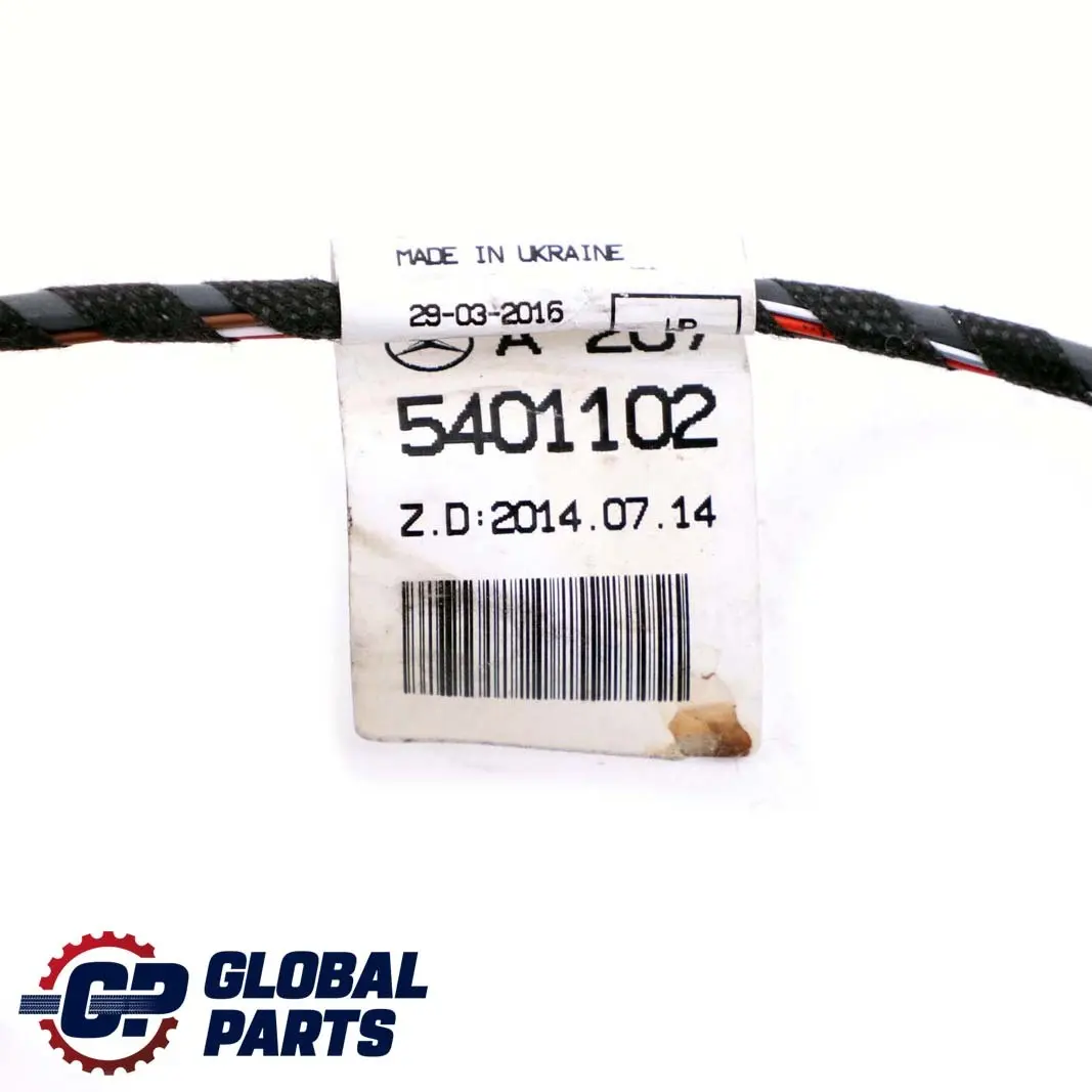 Mercedes W207 A207 C207 Loudspeaker Cable Wiring Loom Harness - SKU A2075401102 - Part number A2075401102