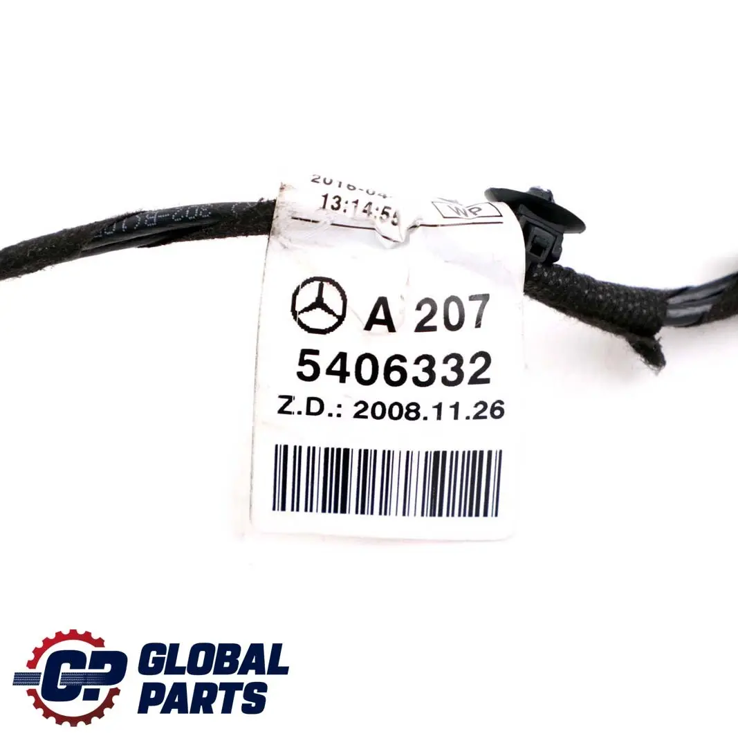 Mercedes-Benz E-Class A207 Trunk Lid Left N/S Wiring Loom Cable Harness to with Part number A2075406332 Mercedes-Benz E-Class A207 Trunk Lid Left N/S Wiring Loom Cable Harness - SKU A2075406332 - Part number A2075406332