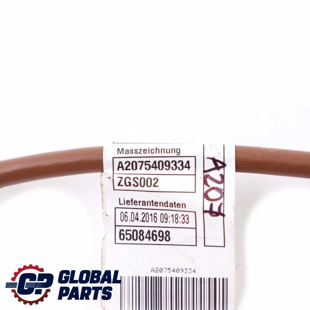 W207 Cabrio A207 Batería Cable de Tierra Cable de masa para Mercedes con número de pieza A2075409334 Mercedes W207 Cabrio A207 Batería Cable de Tierra Cable de masa - SKU A2075409334 - Número de pieza A2075409334