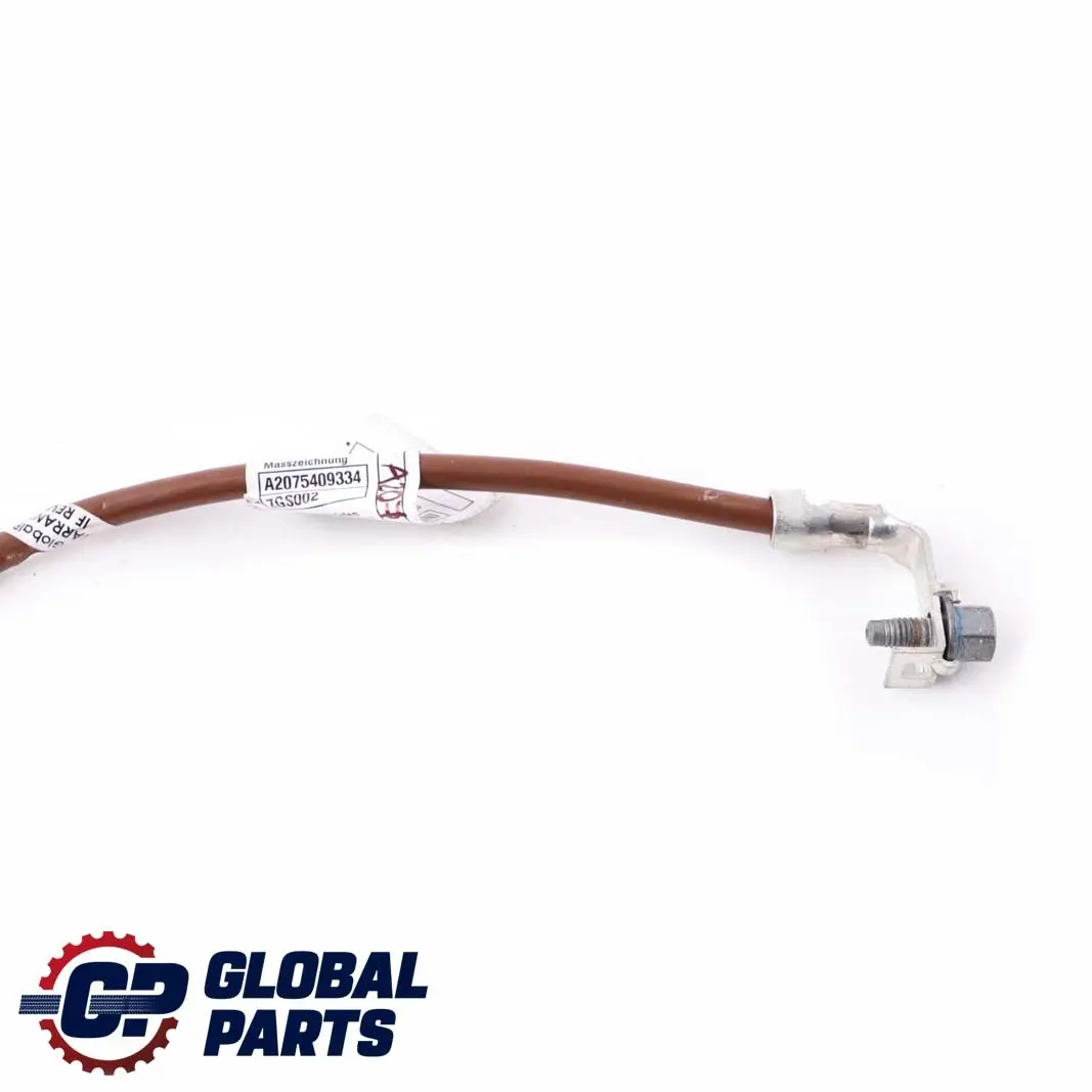 Mercedes W207 Cabrio A207 Batería Cable de Tierra Cable de masa - SKU A2075409334 - Número de pieza A2075409334