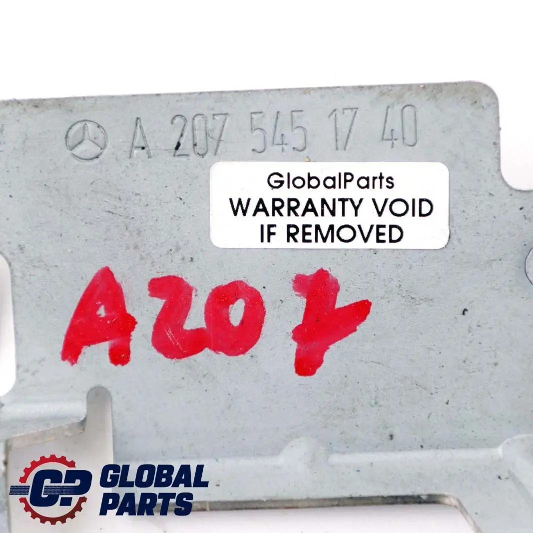 Mercedes-Benz A207 W207 Cabrio Control Unit Module Bracket Holder to with Part number A2075451740 Mercedes-Benz A207 W207 Cabrio Control Unit Module Bracket Holder - SKU A2075451740 - Part number A2075451740