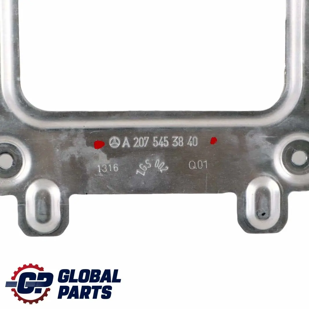 Mercedes-Benz E W207 Cabrio A207 Exhaust BlueTec Control Unit Module Bracket to with Part number A2075453840 Mercedes-Benz E W207 Cabrio A207 Exhaust BlueTec Control Unit Module Bracket - SKU A2075453840 - Part number A2075453840