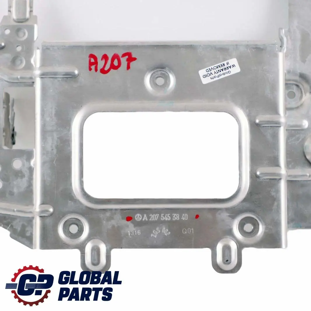 Mercedes-Benz E W207 Cabrio A207 Exhaust BlueTec Control Unit Module Bracket to with Part number A2075453840 Mercedes-Benz E W207 Cabrio A207 Exhaust BlueTec Control Unit Module Bracket - SKU A2075453840 - Part number A2075453840