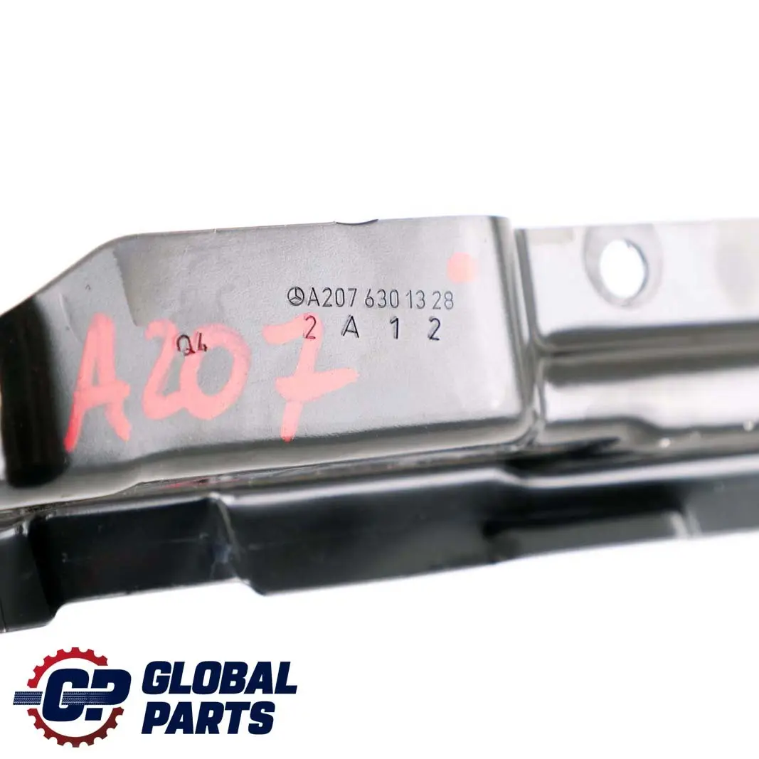 Mercedes-Benz A207 W207 Convertible Rear Left N/S Mount Bracket Support Strut to with Part number A2076301328 Mercedes-Benz A207 W207 Convertible Rear Left N/S Mount Bracket Support Strut - SKU A2076301328 - Part number A2076301328
